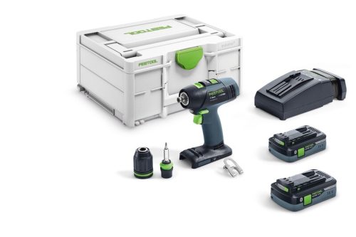Festool akkus fúró-csavarbehajtó T 18 HPC 4,0 I-Plus