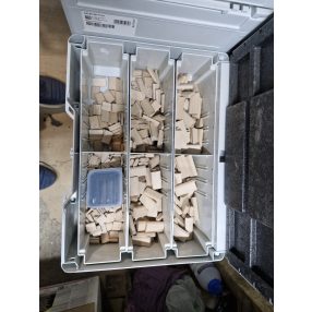   Festool DOMINO bükkfa dübel választék, DS 4/5/6/8/10 1060 BU