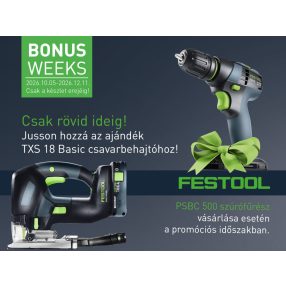 Festool akkus szúrófűrész PSBC 500 EB-Basic