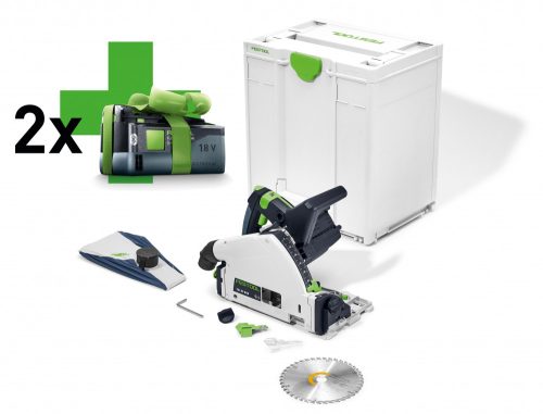 Festool akkus merülőfűrész, TSC 55 KEB-Basic-5,2 Autumn Promo 2023