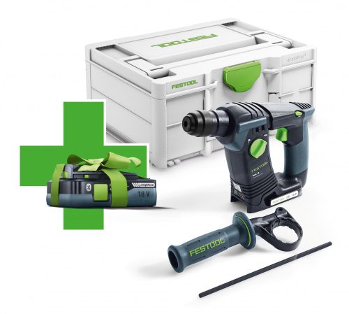 Festool akkus fúrókalapács, BHC 18 Basic-4,0 