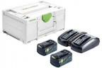 Festool energia-Set, SYS 18V 2x5,2/TCL6DUO