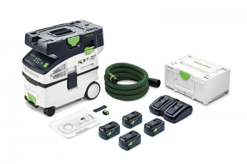 Festool akkus mobil elszívó CLEANTEC CTLC MIDI I-Plus