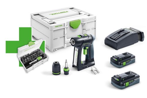 Festool akkus fúró-csavarbehajtó C 18 HPC 4,0 I-Plus-Promo