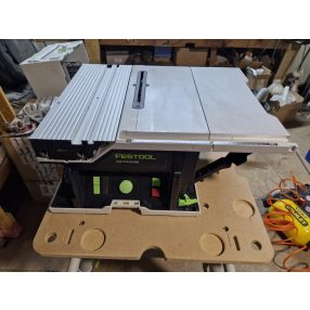 Festool akkus asztali körfűrész CSC SYS 50 EB-Basic-Set